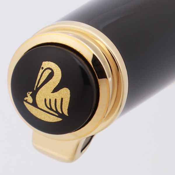 Pelikan M400 Fountain Pen (New Style, after 2003) - Red w/Black